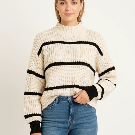 Women's Striped Sweater image