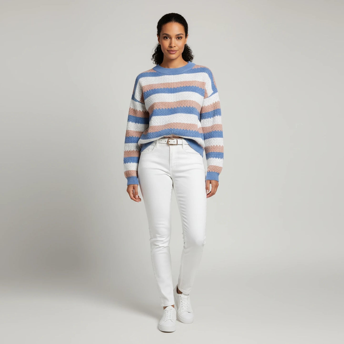 Women's Striped Sweater image