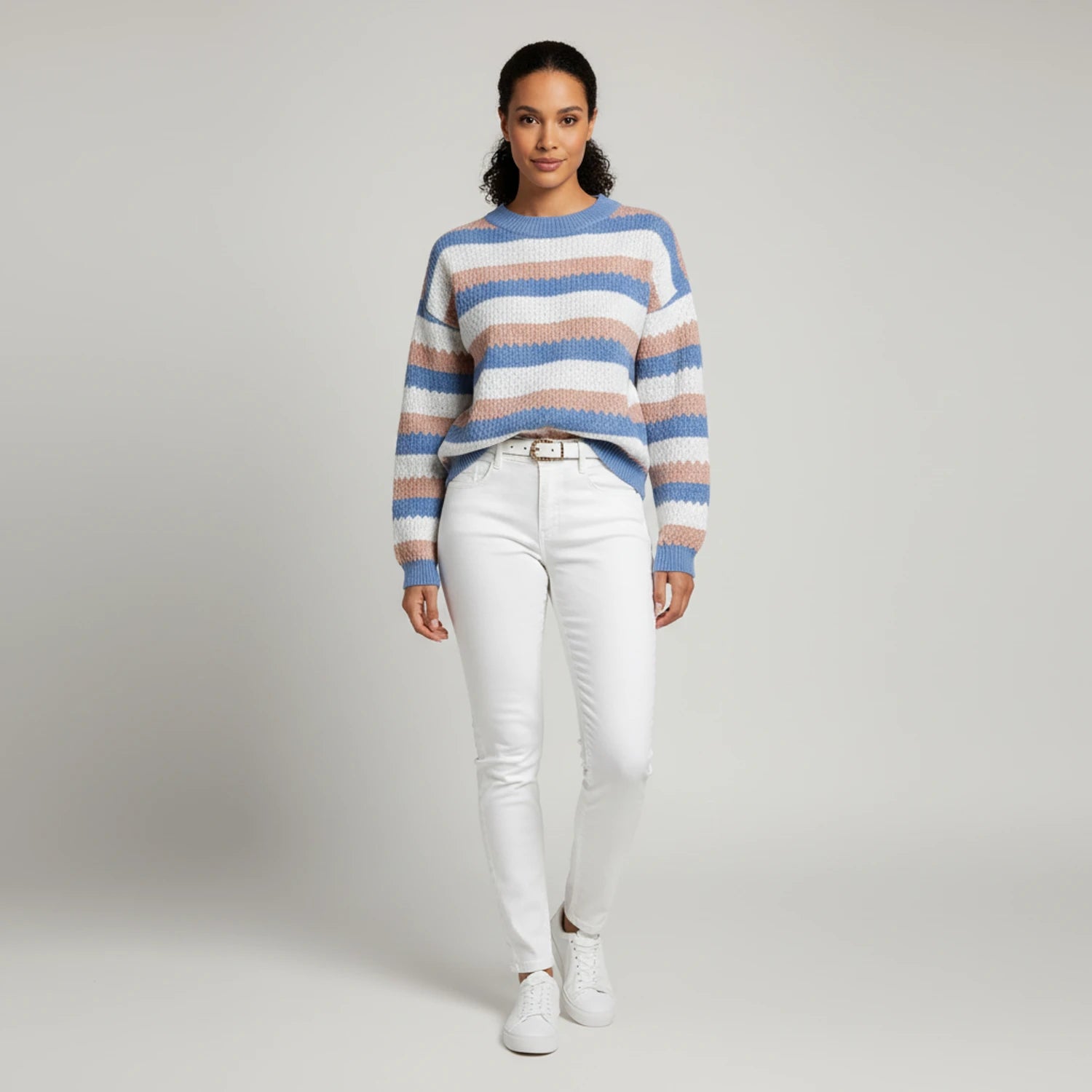 Women's Striped Sweater image