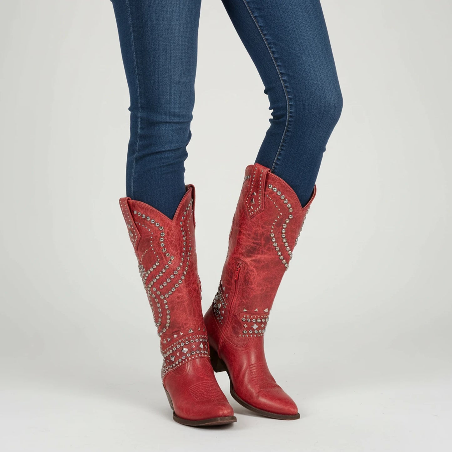 Women's Studded Western Boots