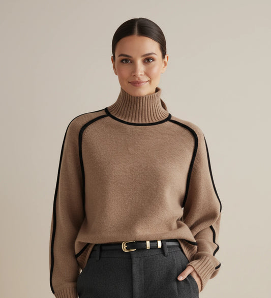 Women's Turtleneck Sweater image
