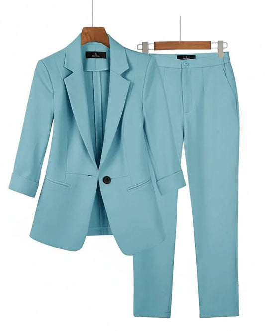 Women's Two-Piece Tailored Suit Set