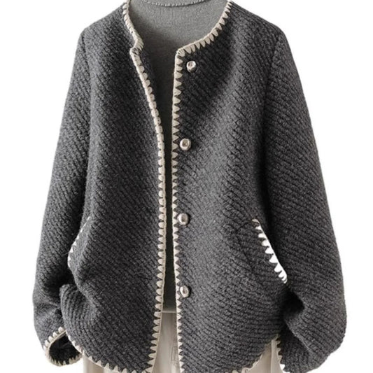 Women's Button Front Short Cardigan - Image 1