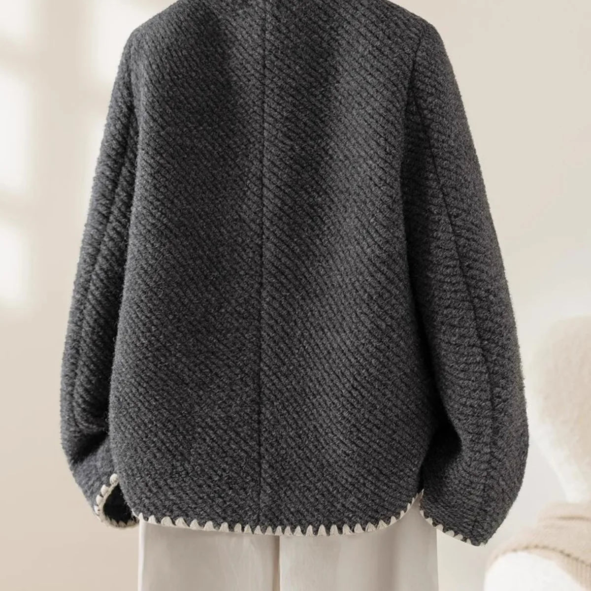 Women's Button Front Short Cardigan - Image 3