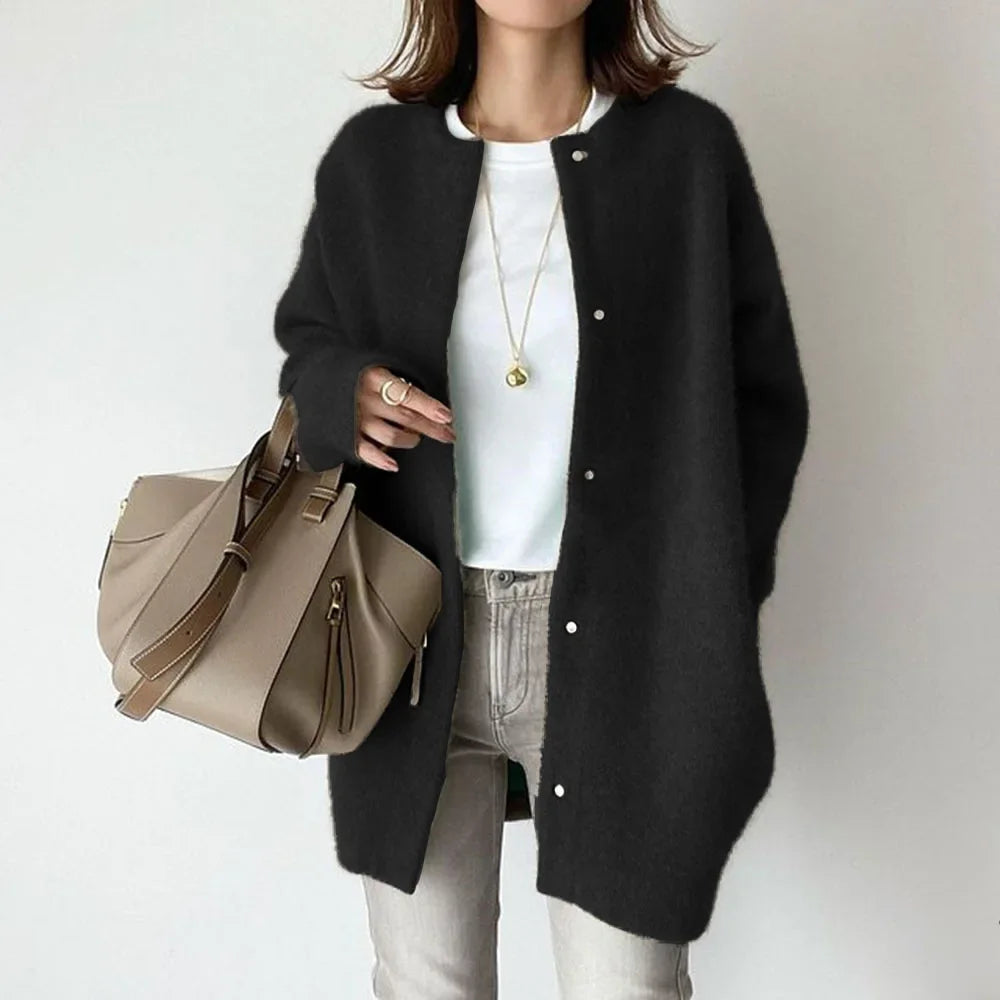 Women's Oversized Cardigan Sweater - Image 2