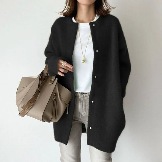Women's Oversized Cardigan Sweater - Image 2