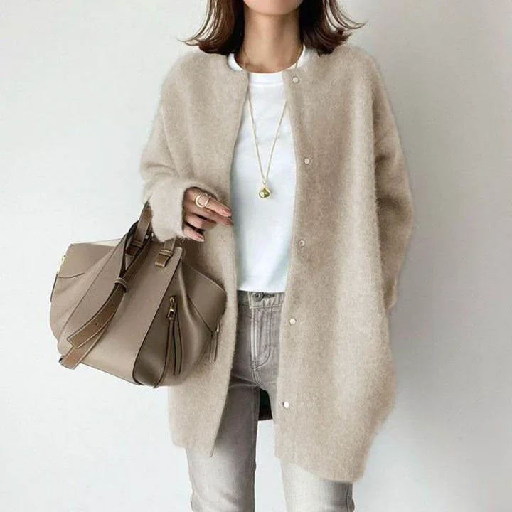 Women's Oversized Cardigan Sweater - Image 6