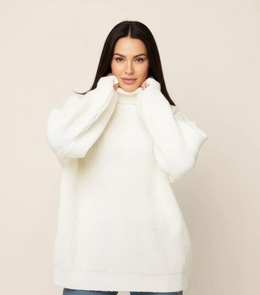Women's Oversized Chunky Knit Sweater