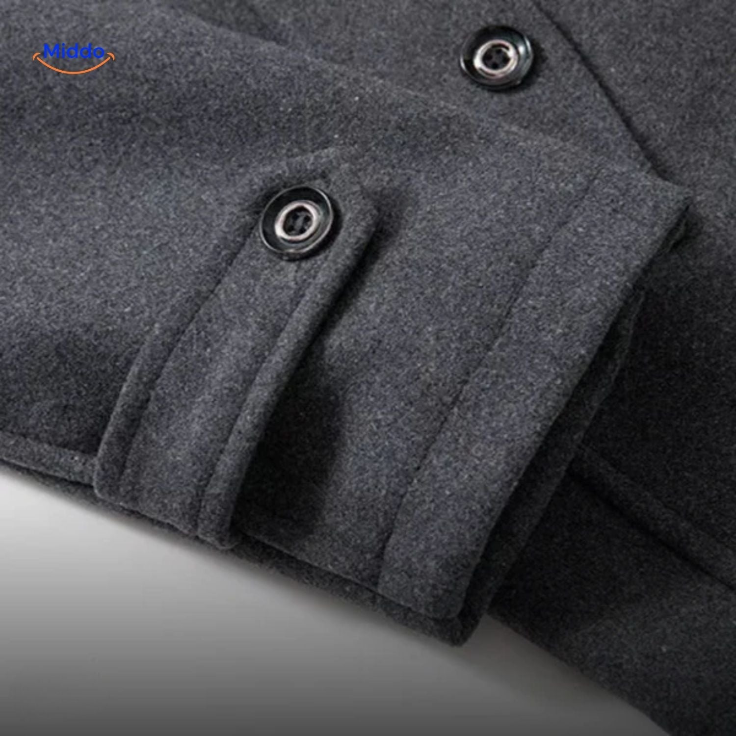 WoolGuard™ Winter Coat | Wool Blend, Double Collar & British Heritage Style
