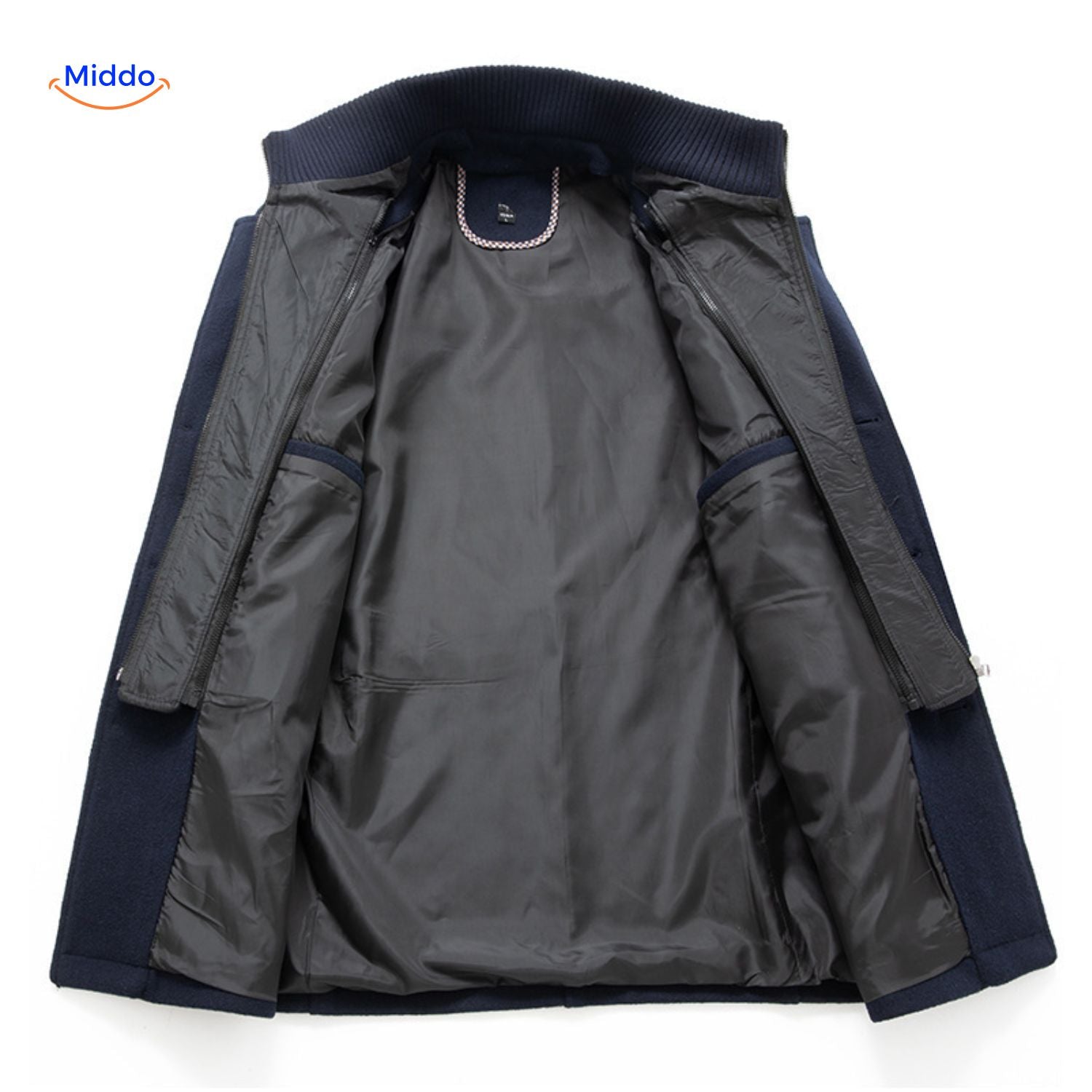 WoolGuard™ Winter Coat | Wool Blend, Double Collar & British Heritage Style