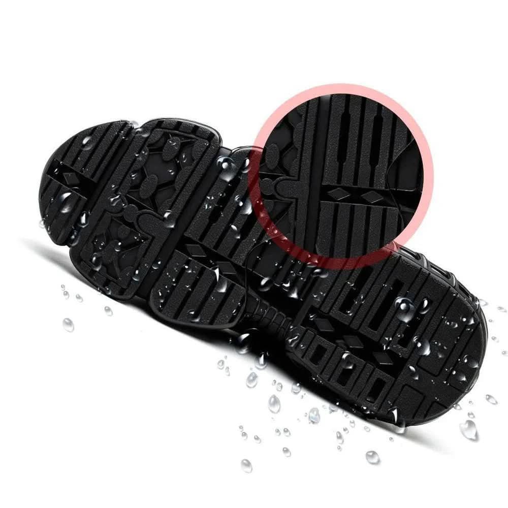 Work Shoes for Men | Orthopedic Support & Slip-Resistant Grip | GripFlow