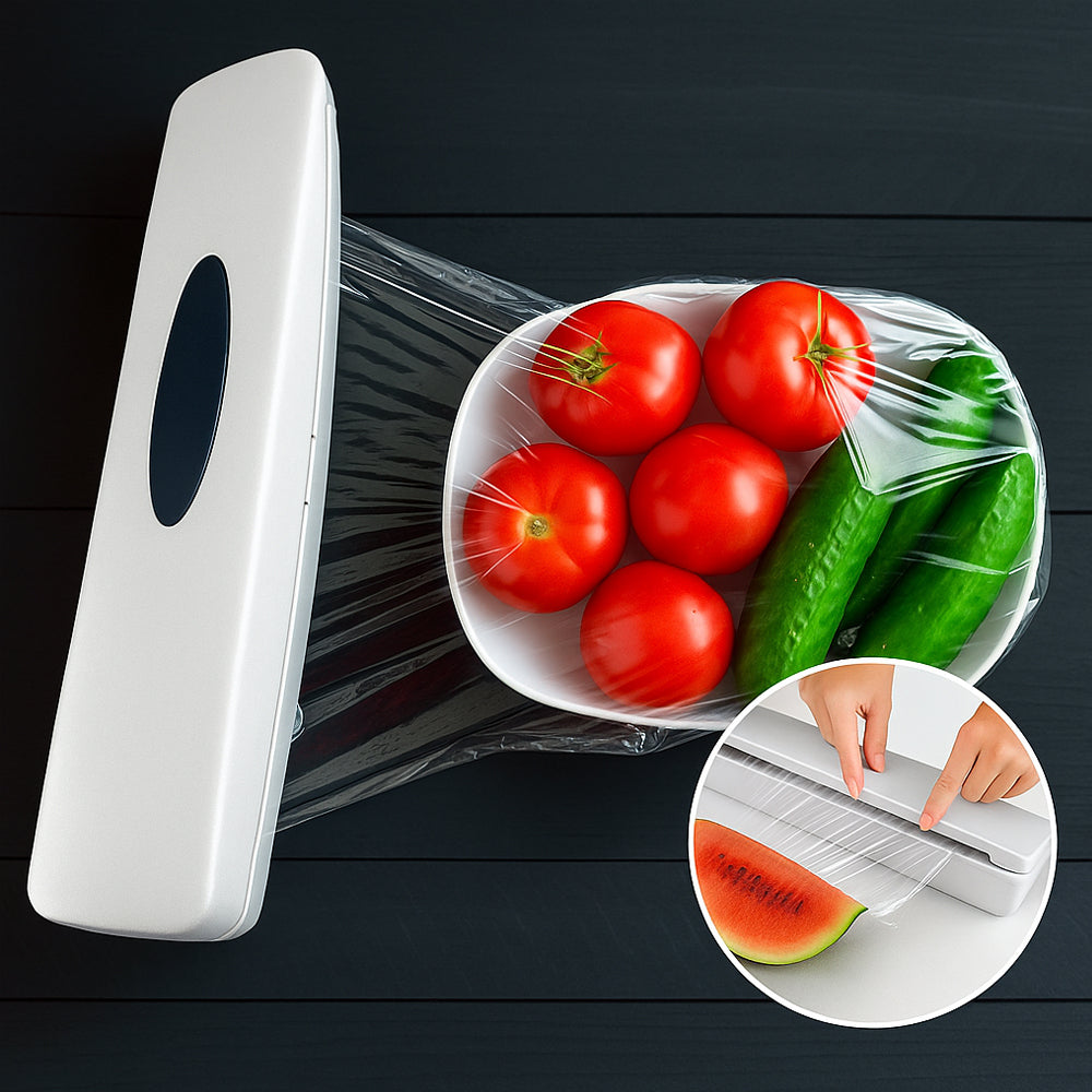 Wraptastic – Genius Dispenser for Film, Foil & Baking Paper