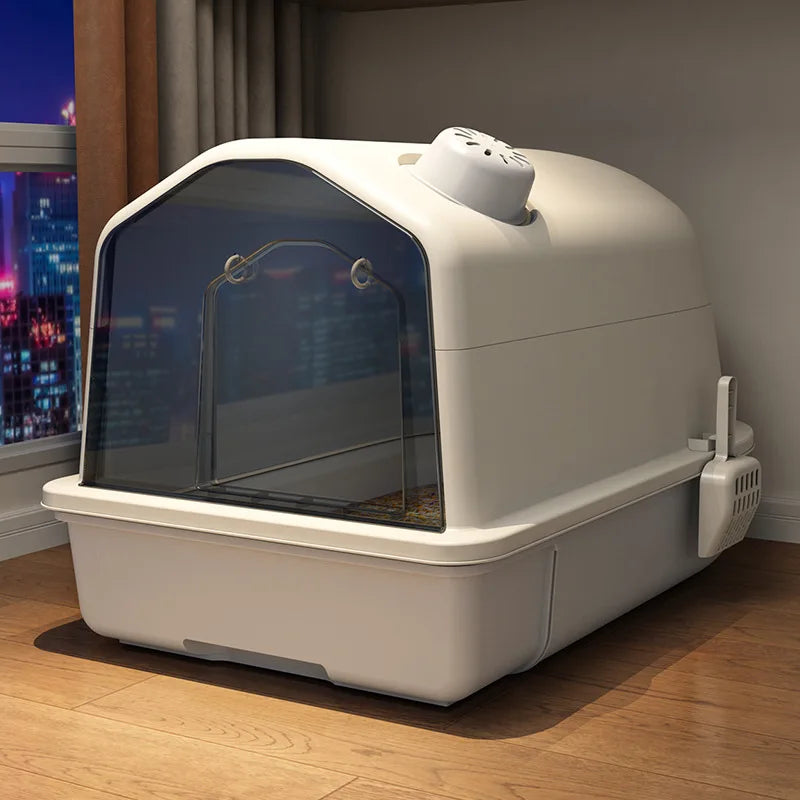 XL Cat Litter Box - Odorless Design - Large and Modern - PetHome