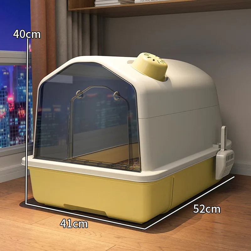 XL Cat Litter Box - Odorless Design - Large and Modern - PetHome